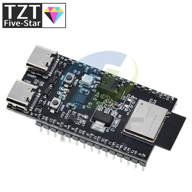 Imagem -05 - para Arduino Fio Série h2 Zigbee Ble Esp32-h2 Esp32-h2-devkitm1 n4 Esp32-h2-mini-1 Tzt-esp32-h2-devkitm