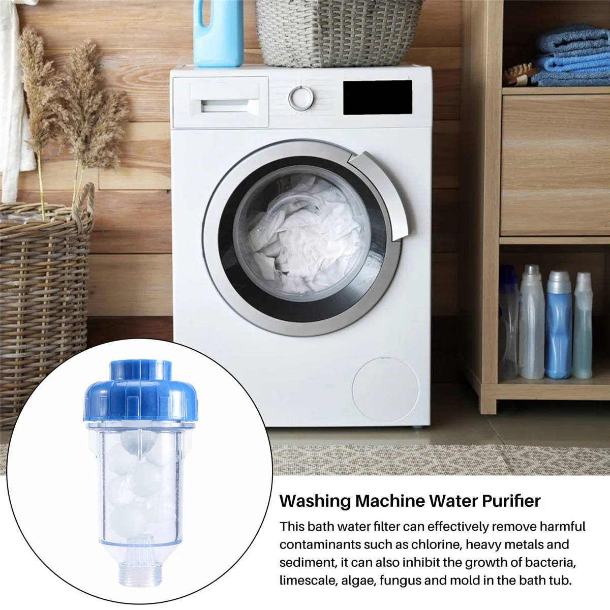 فلتر مياه الصنبور الساخن، صنبور الغسالة، منقي المياه، منقي المياه المنزلي، سهل التركيب