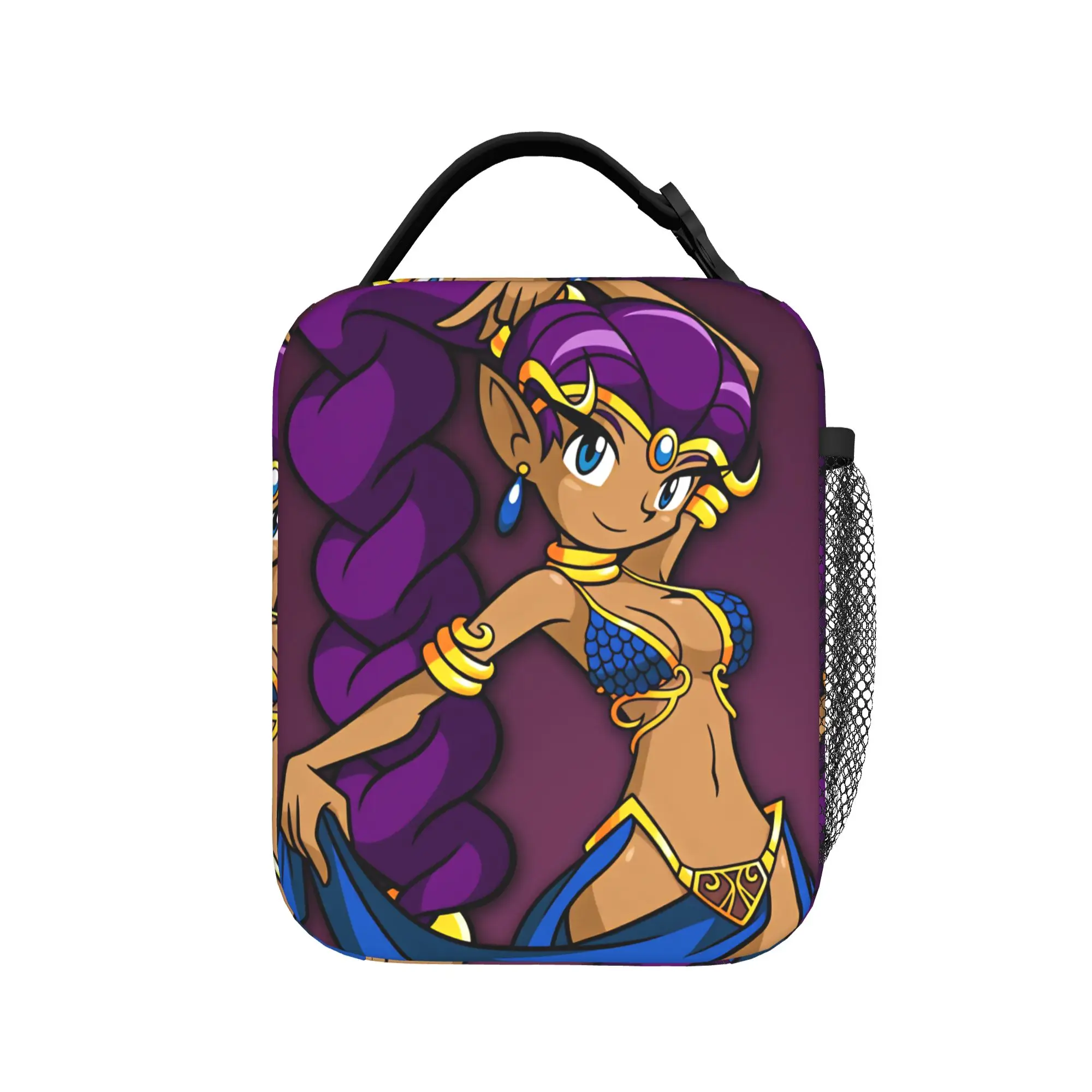 Shantae Half Genies  Lunch Bag  Fun Lunch Box Picnic Convenient Thermal Tote Handbags For Unisex Waterproof Custom Cooler Bag