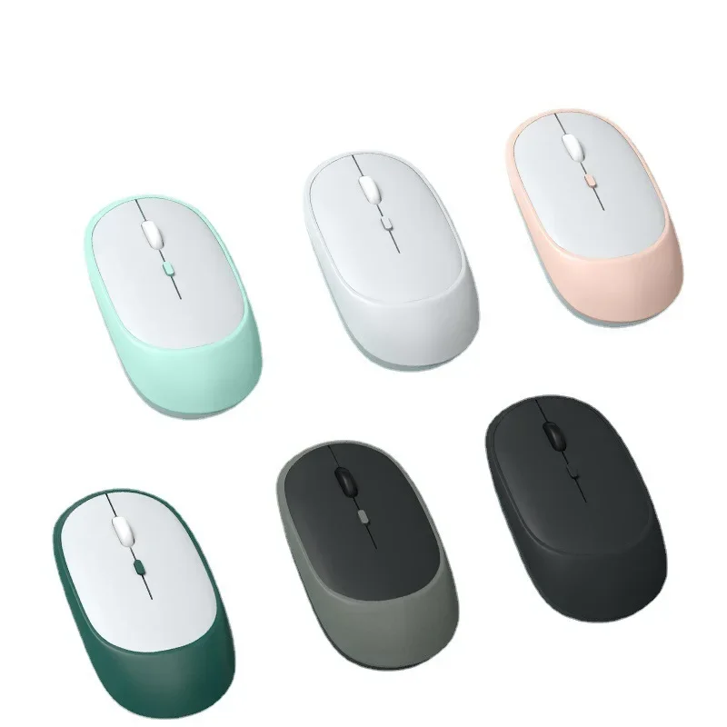 Lenovo mouse sem fio usb recarregável ergonômico ajustável dpi escritório silencioso 2.4g bluetooth óptico elétrico mouses jogo escritório