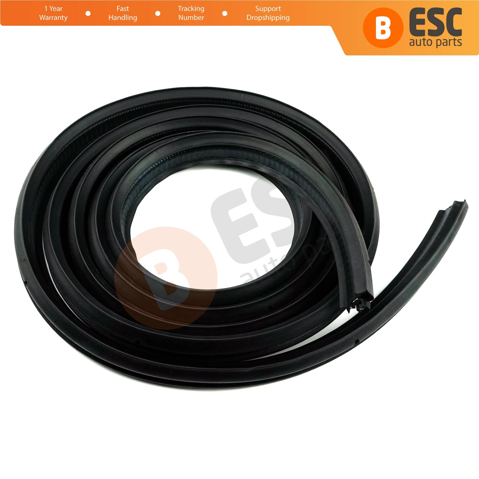 EDP1114 Rear Trunk Seal Gasket Weatherstrip Moulding Rubber 51717029588 400 cm for BMW 5 E39 1995-2003 525i 528i 530i 540i M5