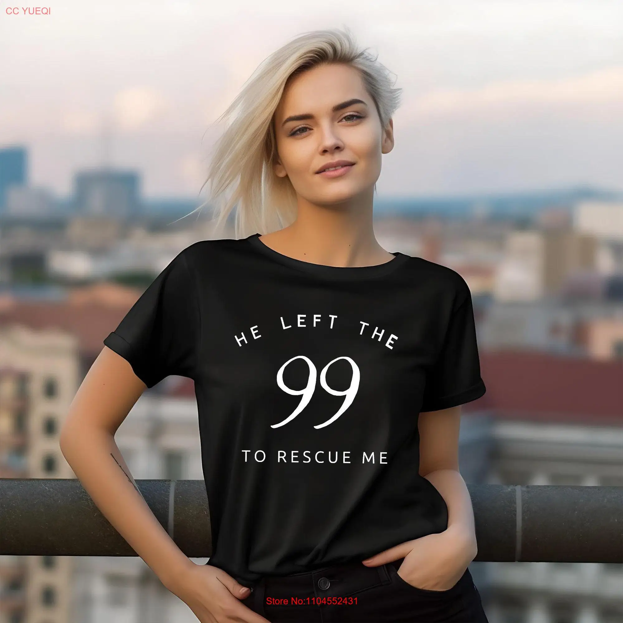 He Left the 99 To Rescue Me T shirt Christian s Bible Verse Jesus Shepherd Leaves Save One Lost Sheep