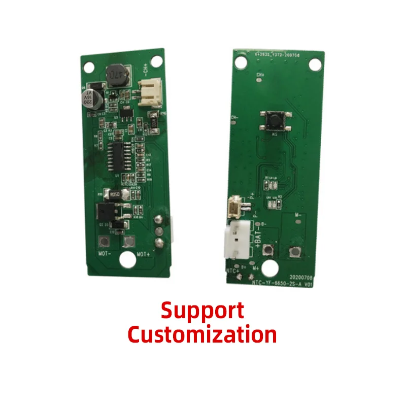 50PCS Intelligent Hand-held Vehicle Vacuum Cleaner PCBA Scheme Mini Keyboard Vacuum Cleaner Circuit Board