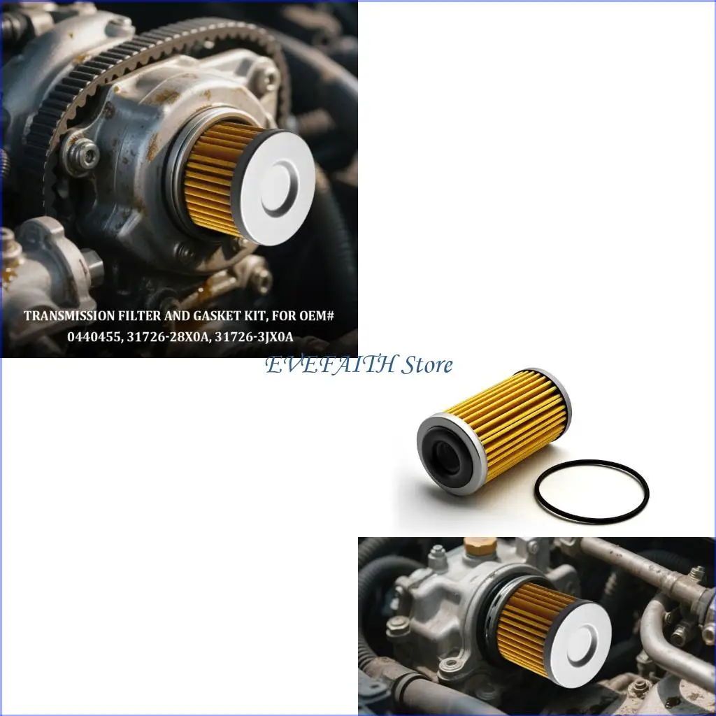 

124B Модернизированный фильтр коробки передач и специальная прокладка 2824A006 2920A096 для повышения долговечности и чистоты