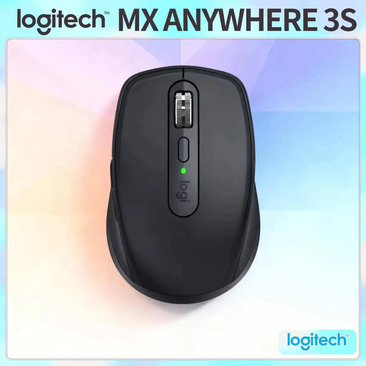 

Logitech MX Anywhere 3S - 8K DPI Darkfield, MagSpeed Scroll, Silent Click, Multi-Device, Flower Shop & Florist Desk Use