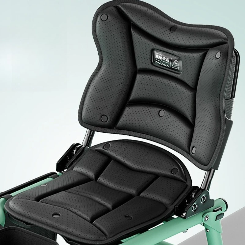 Folding U-shaped Portable Fishing Chair Multifunctional Lightweight Fishing Chairs Outdoor Aluminum Alloy Chairs Tackle Supplies