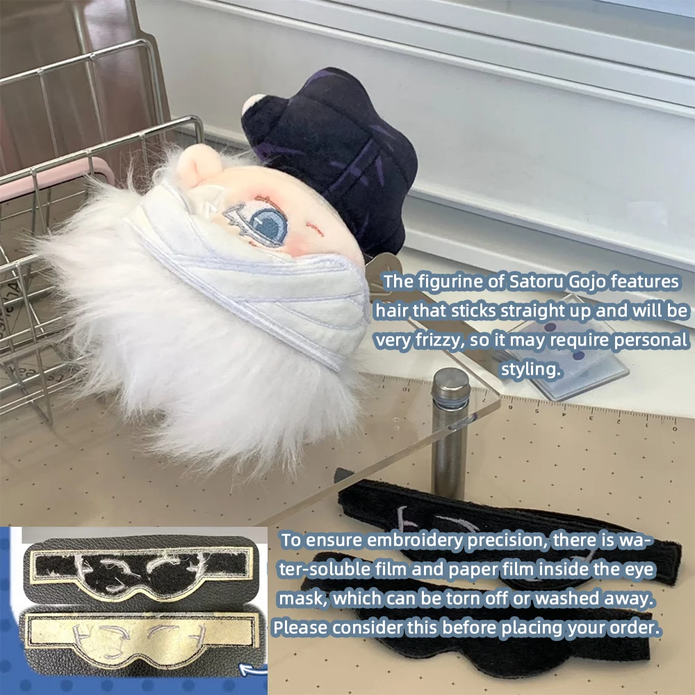 2026 Neue Kawaii JujutsuK Puppe Anime Gojo Satoru Plüsch-Schlüsselanhänger Niedliche JJK Figur Baumwoll-Plüschpuppe Yuji Choso 10cm Spielzeug Geschenke für Fans – Detail 1