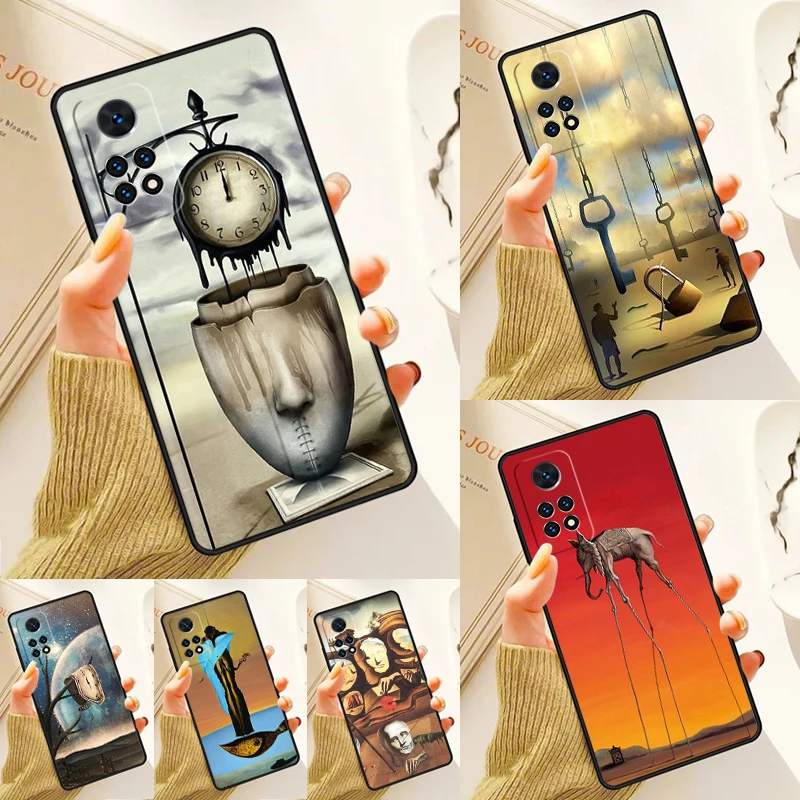 Salvador Dali Art Case For Samsung Galaxy S24 Plus S23 S20 S21FE Lite S22 Ultra Note 20 S8 S9 S10 Phone Coque