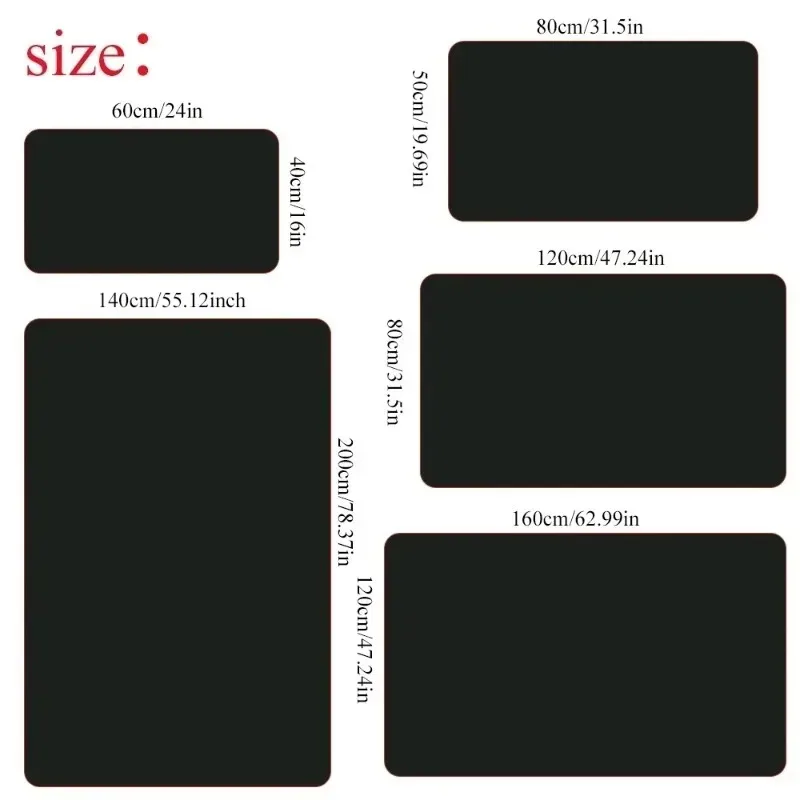 Children's Room Play Area Carpet Living Room Bedroom Children's Car track Digital puzzle game mat Baby play crawl mat view 5