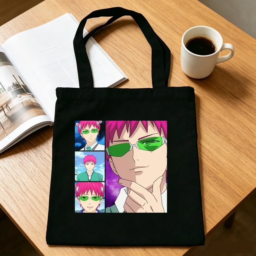 Saiki k tote bag shopper totebag torba na zakupy grocery foldable femme