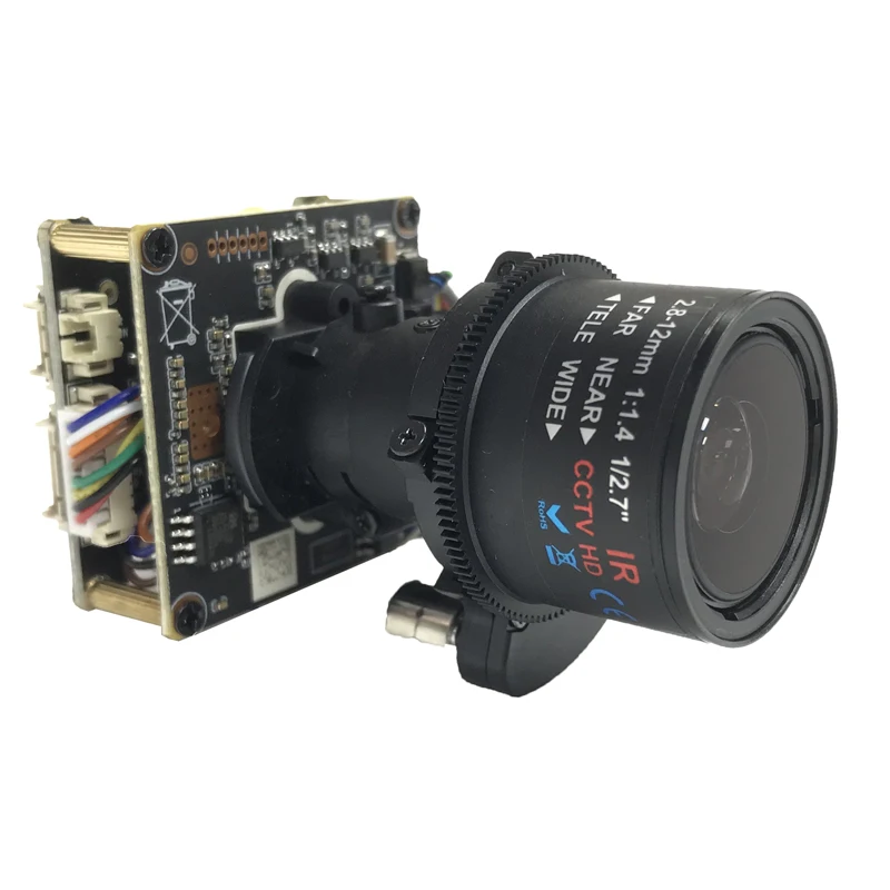 4K 8MP IP Camera Motorized 5X Zoom Vari-Focal Lens Face Detection Motion Alert ONVIF Icsee Xmeye Home Security CCTV Camera