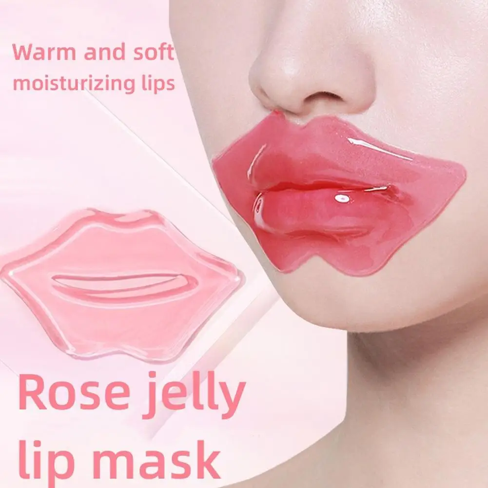 Collagen Lip Mask Moisturizing Nourishing Lip Diminishing Hydrating Lip Lips textures Improving Lip Plumper Pad Care Lip Co K5M7