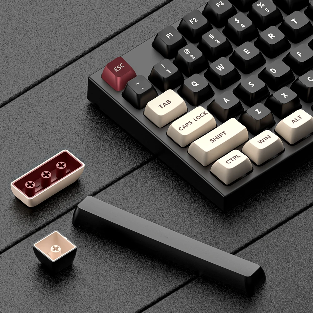 PBT Keycap 150 Key CSA Profile Dual Color Injection Molding For Cherry MX Switches Mechanical Keyboard
