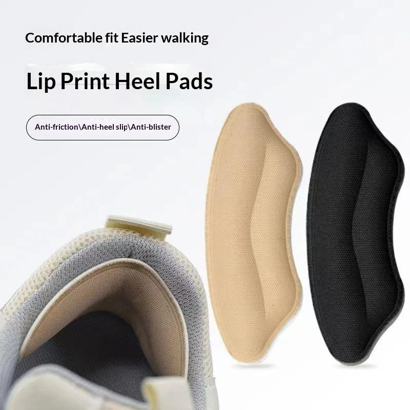 Heel Pads 10 Pairs Non-Slip Self-Adhesive Heel Inserts Protectors for Oversize Shoes High Heels Sneakers Running Foot Care