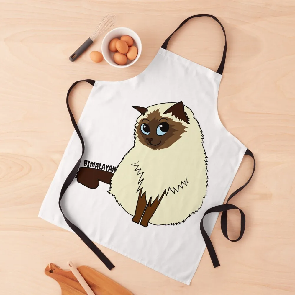 

Himalayan Cat Apron Kitchen Household Items painters Kitchen Man Apron