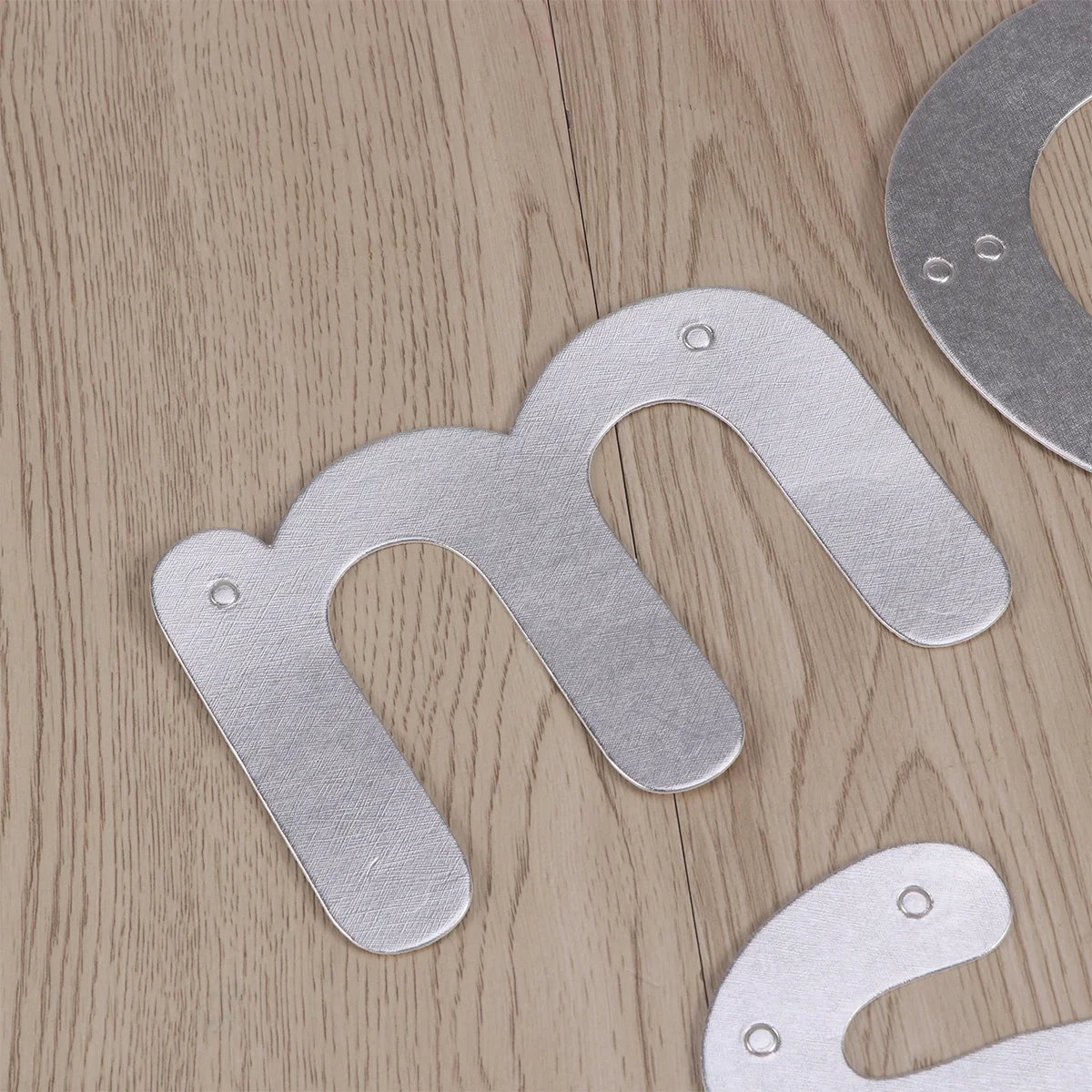 

3 Meters Merry Christmas Letter Garland Bunting Banners Flags Xmas Tree Pendants Door Wall Hanging Decoration Ornaments Silver