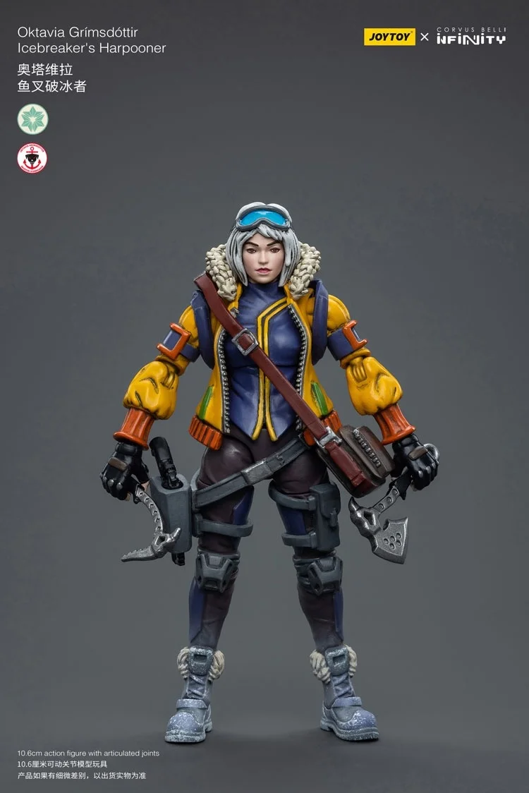 

JOYTOY Infinity Oktavia Grimsdottir Lcebreaker's Harpooner Action Figures Original Doll Original Decoration Gift Collection