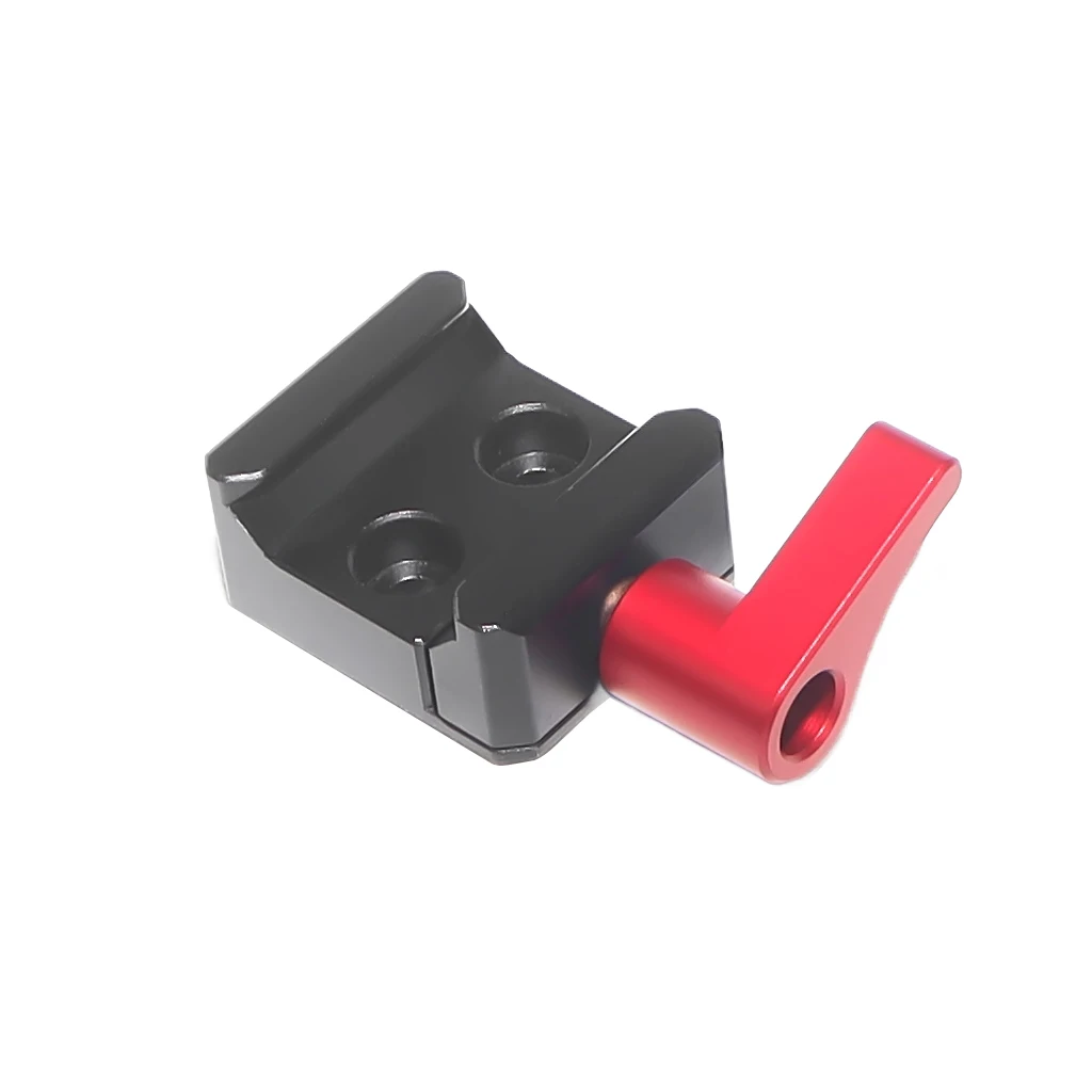 Schnellverschluss-NATO-Schienenklemme, 1/4 Zoll, 3/8 Zoll, Montagelöcher für Kaltschuh-Monitor, Unterstützung für DSLR-Kamerakäfig, Rig-Verlängerung, magischer Arm – Detail 4