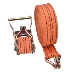 40mm Tie-down Straps Binding Strapping 3/6/8/10/15 Meter Thickened Cargo Truck Strapping Rope J Hooks Ratchet Straps Heavy Duty