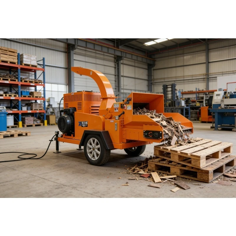 

High Efficiency 6 Inch Wood Chipper Machine Industrial Garden Bamboo Crusher