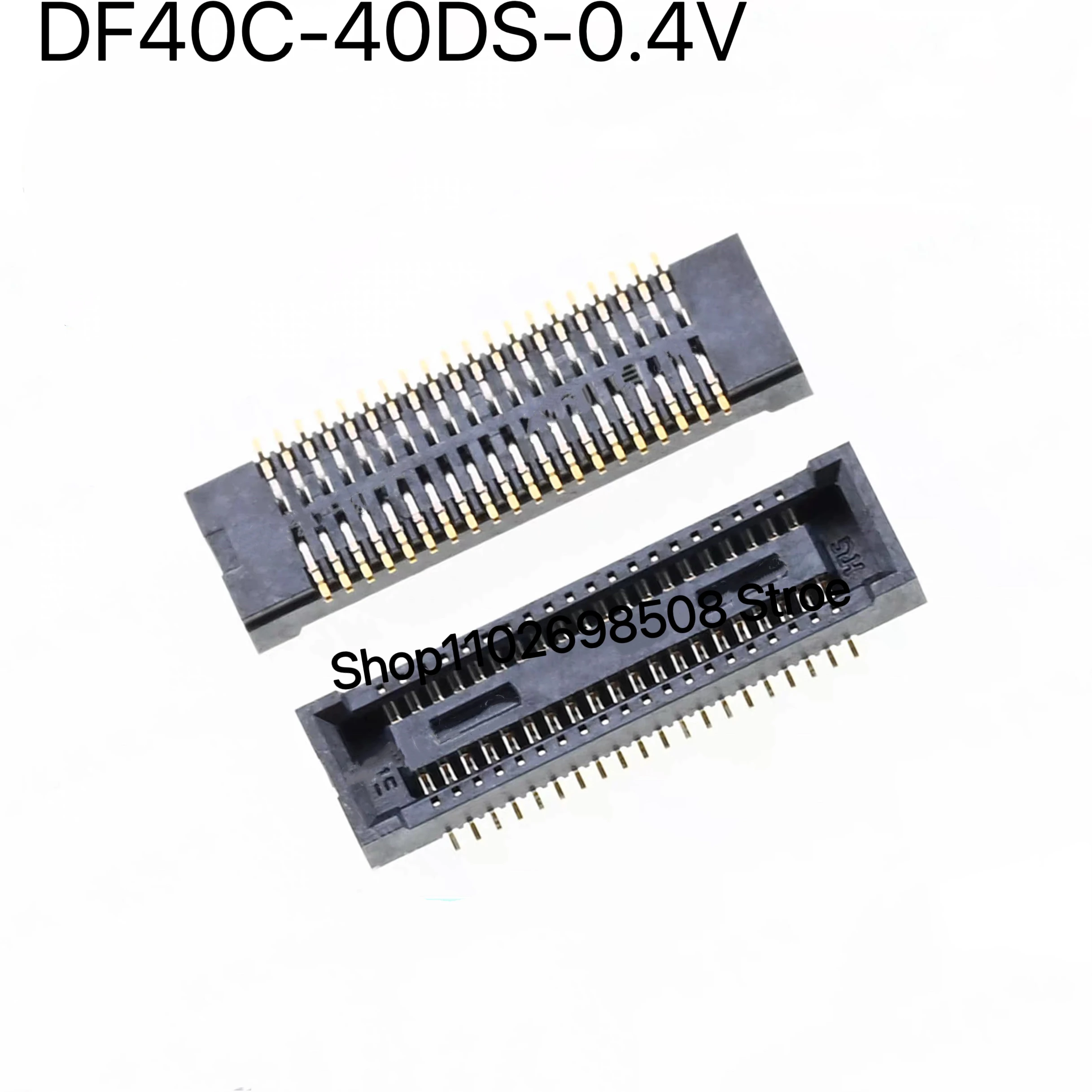

5pcs 100% New and Original DF40C-40DS-0.4V(51) 0.4mm Pitch 40 Position Receptacle Board to Board Connectors