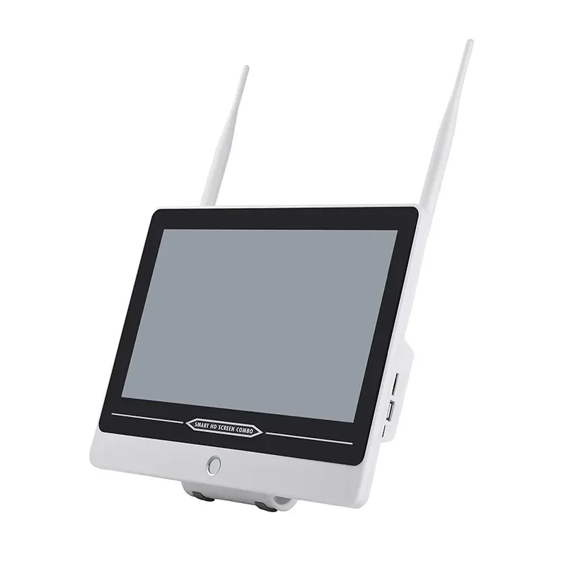 التوصيل تشغيل 3MP 4CH كاميرا مراقبة فيديو DVR طقم NVR مع شاشة 12 بوصة الذكية تويا المنزل واي فاي نظام الكاميرا الأمنية IP