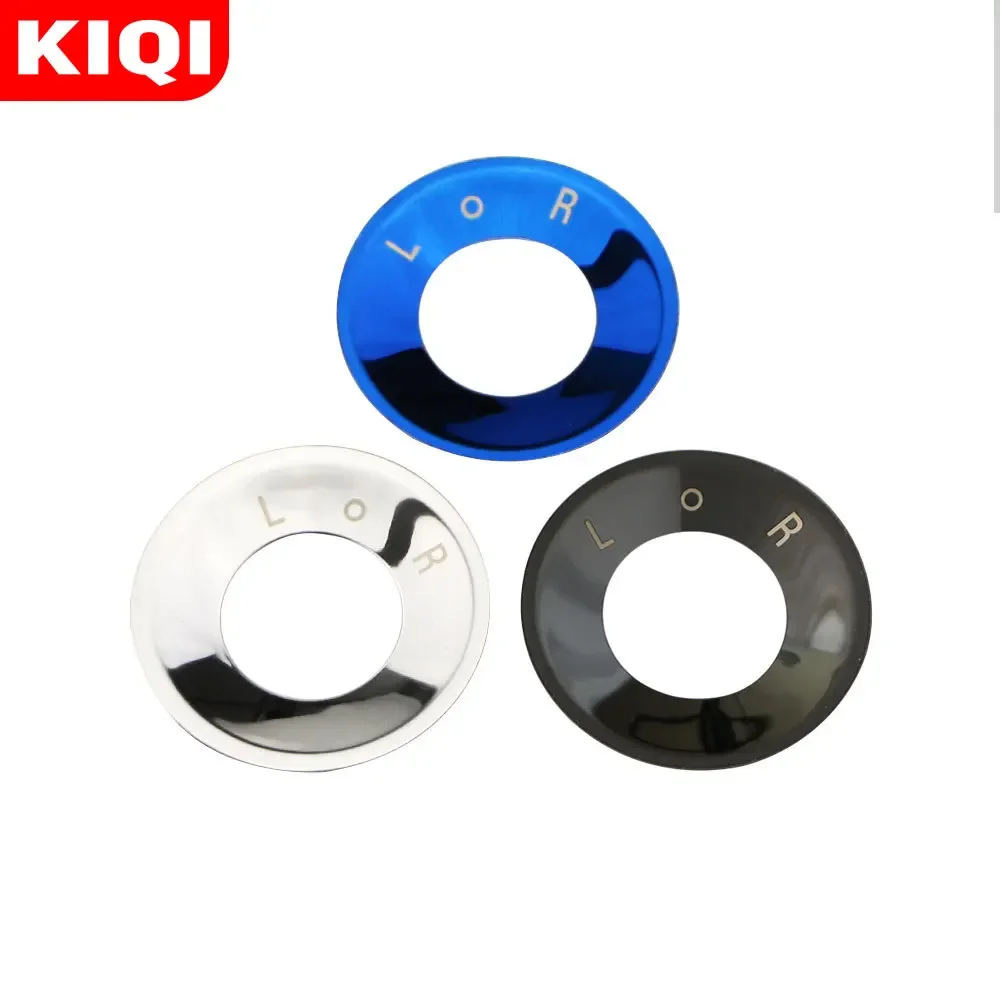 KIQI Car Rearview Mirror Knob Rear View Circle Sticker for Chevrolet Cruze Sedan Hatchback 2009 2010 2011 2012 2013 2014 2015