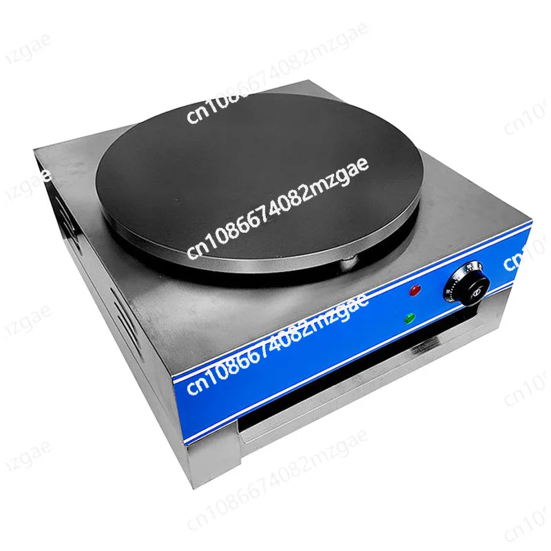 

Электрическая галобердная плита с одной головкой, коммерческая мультизерновая блинная фруктовая плита, креп, настольная электрическая галобердная плита