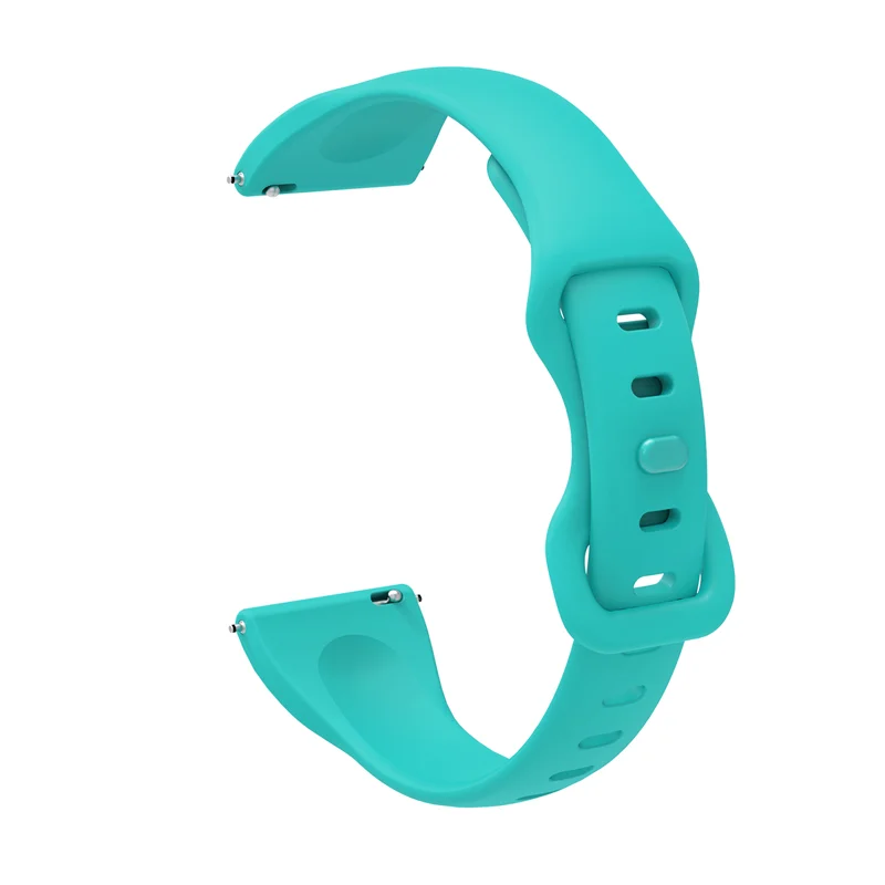 

Silicone Universal 20mm 22mm Watch Strap Fashion Frontier Quick Release Sweatproof Lightweight Slim - Fit Sport Smartwatch Band