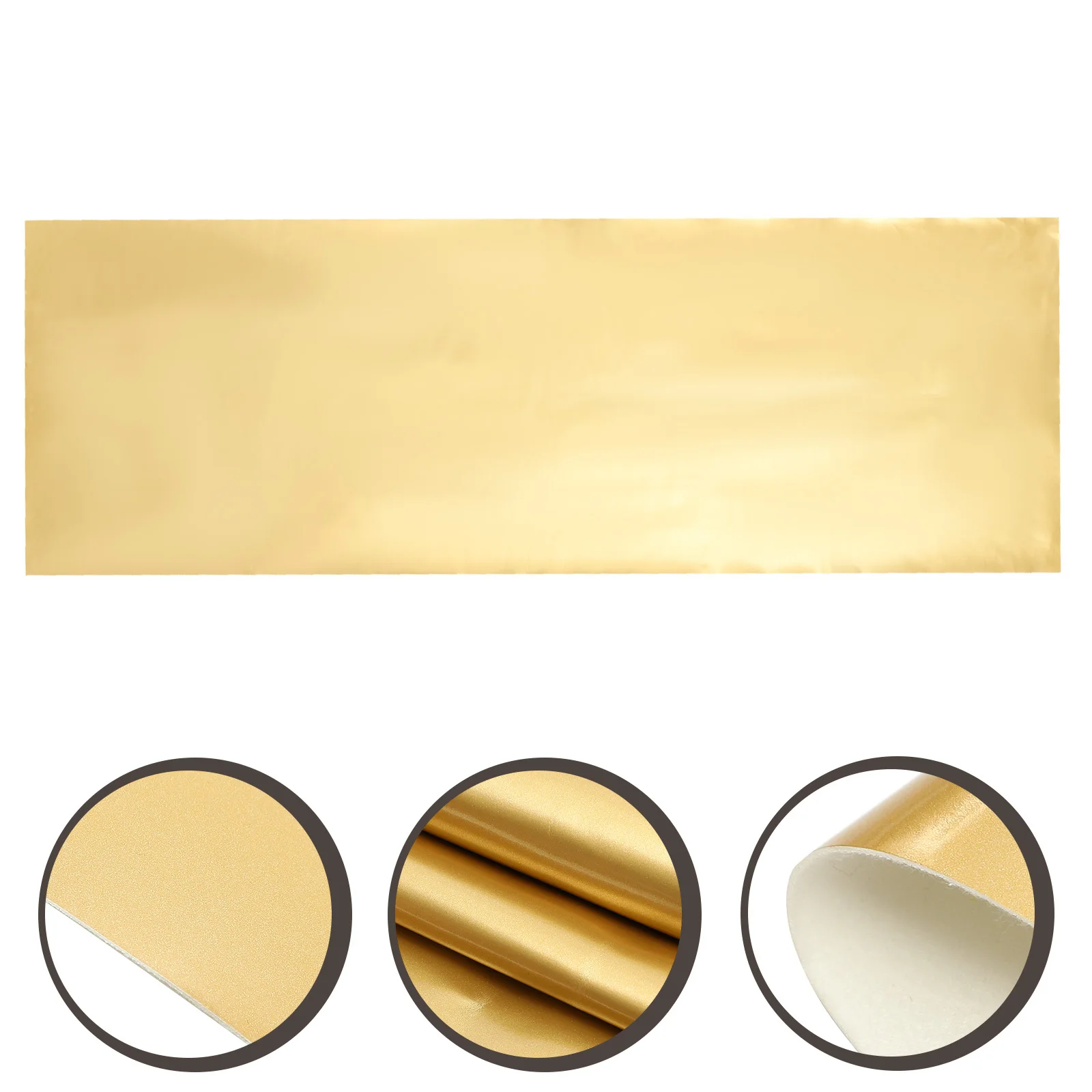 

1 Sheet Golden Pattern PU Sheet Artificial for DIY Jewelry Craft Bow Bag Decorations Shoe Making Supplies