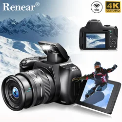 4K Digital Camera Professional photography 12X Optical Zoom 72MP Auto-Focus WIFI Flash Light For Tiktok Ins Youtube Webcast