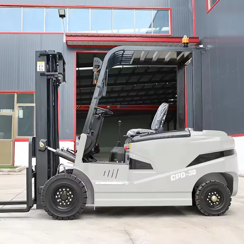 PEF-15 Strong Power 4 Ton Electric Forklift Lithium Battery Solid Tire Factory Price Heavy Duty Handling