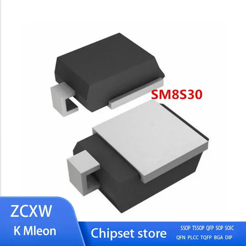 5PCS-10PCS/LOT   SM8S30A-E3/2D  SM8S30A SM8S30 DO-218AB