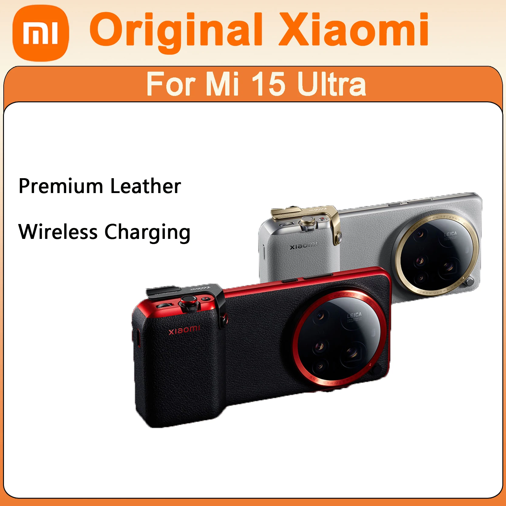 

Original Xiaomi 15 Ultra Professional Photography Kit Leather Camera Cover Kit Wireless Camera Case Compatible Xiaomi 15 Ultra