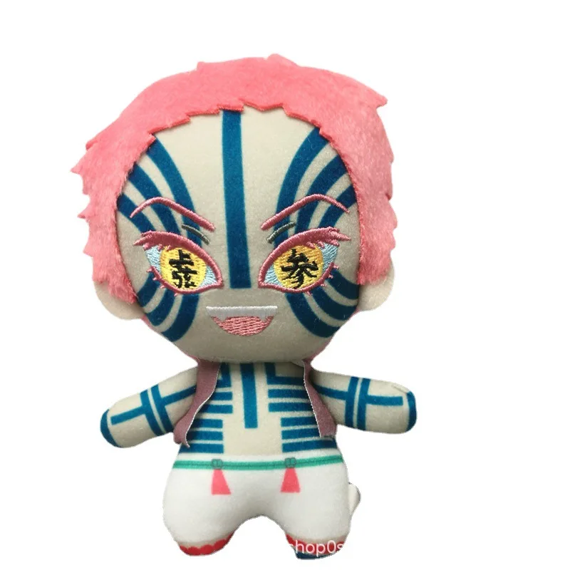 15cm Anime Demon Slayer Akaza Rui Iguro Obanai Tanjirou Kamado Nezuko Agatsuma Zenitsu Plush Toys Doll Peluche Gift