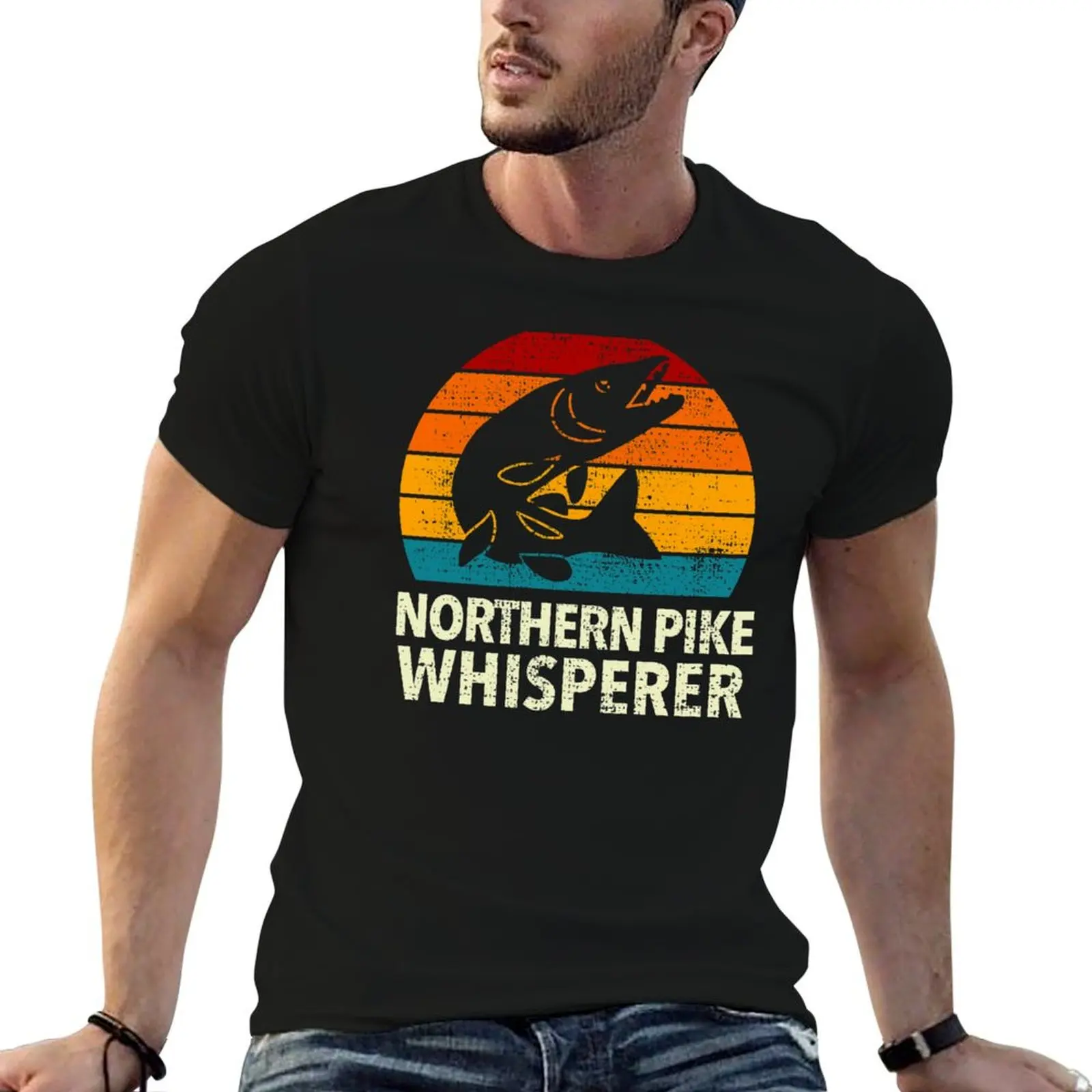 

Northern Pike Whisperer Fishing Freshwater Sport Fishing And Angling T-Shirt t shirt man designer man t shirt graphic T-Shirt