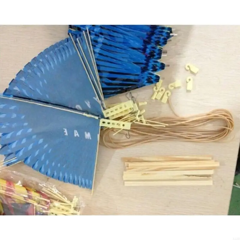 DIY BIRDS KITE Outdoor Toy gumka gumka zasilana ręcznie robione modele dla dzieci