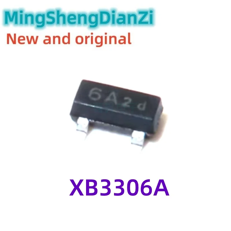 10PCS  Brand new XB3306A Silkscreen 6A** SOT-23 Lithium Battery Management Chip