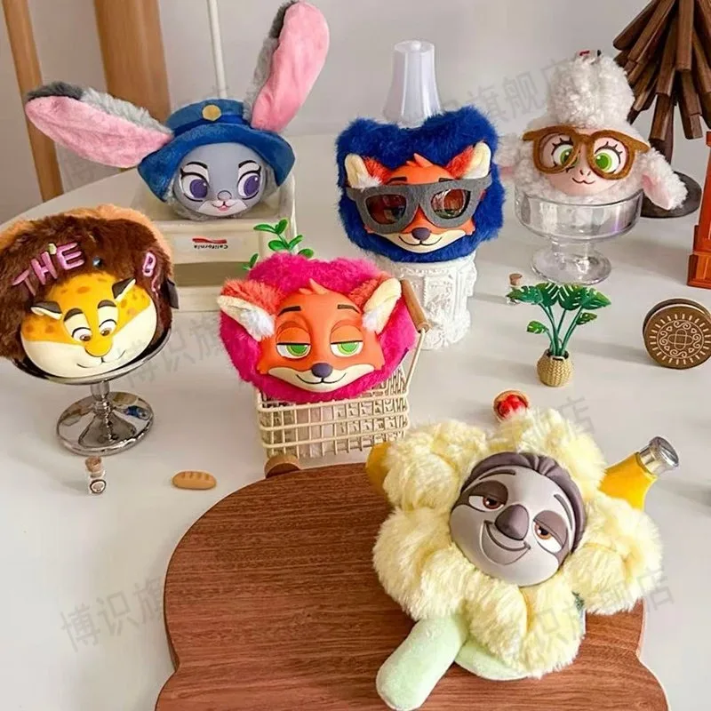 

Оригинальный набор плюшевых брелоков серии Disney Zootopia, Джуди Ник, плюшевая кукла, забавная модная игрушка-сюрприз, милый рюкзак, кукла, игрушка, подарки
