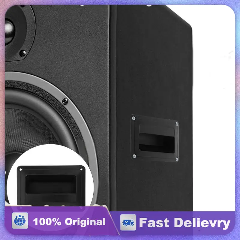 

4 Pcs Small Side Carry Handle Speaker Accessories Pocket Plastic Audio Replacement