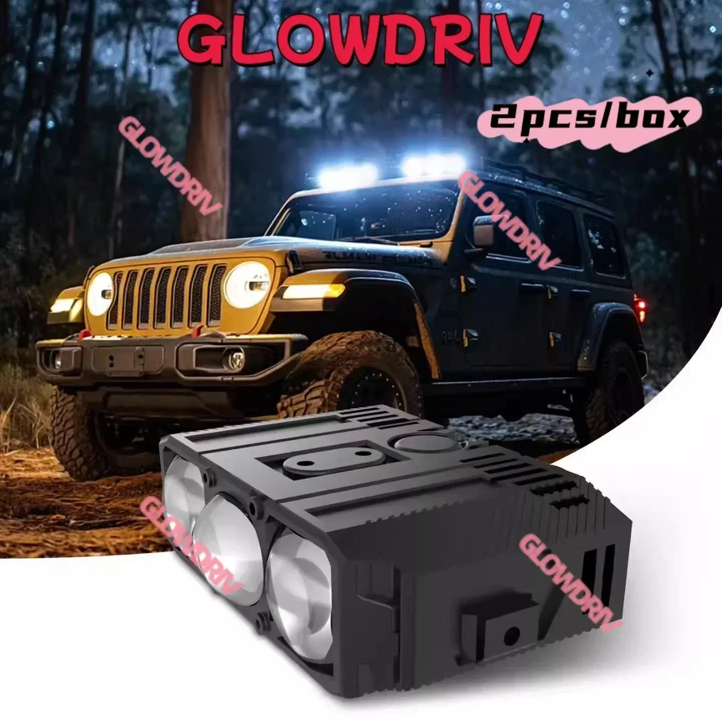 

Светодиодные фары-прожекторы (2 шт.) скрытого типа, 85 Вт, 6500K, для автомобилей, грузовиков, внедорожников, UTV, мотоциклов