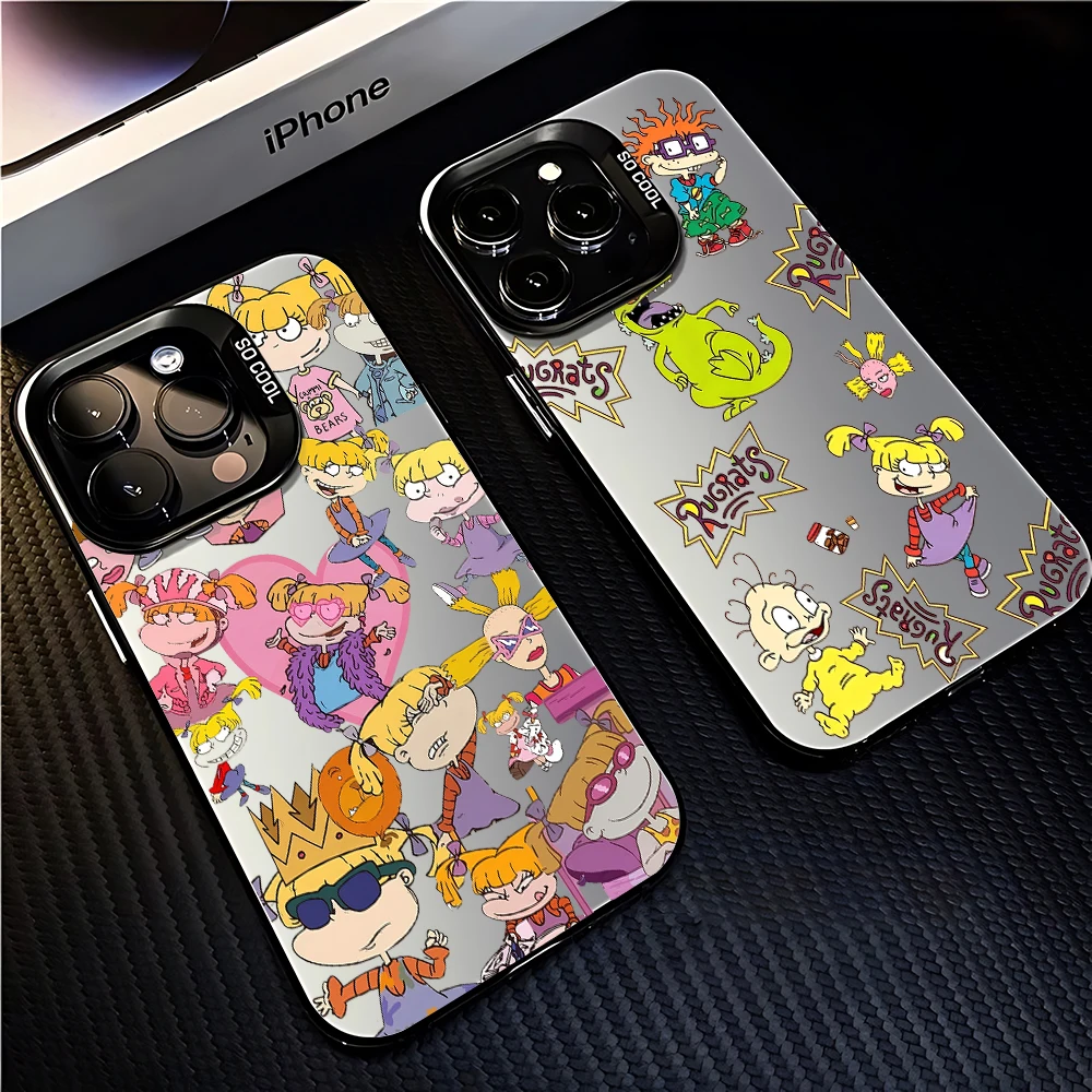 Cartoon R-Rugrats Phone Case for Samsung Galaxy A27 A37 A57 A17 A07 A16 A06 A35 A55 A25 A05S A15 A56 A54 A36 A34 A24 A26 4G 5G