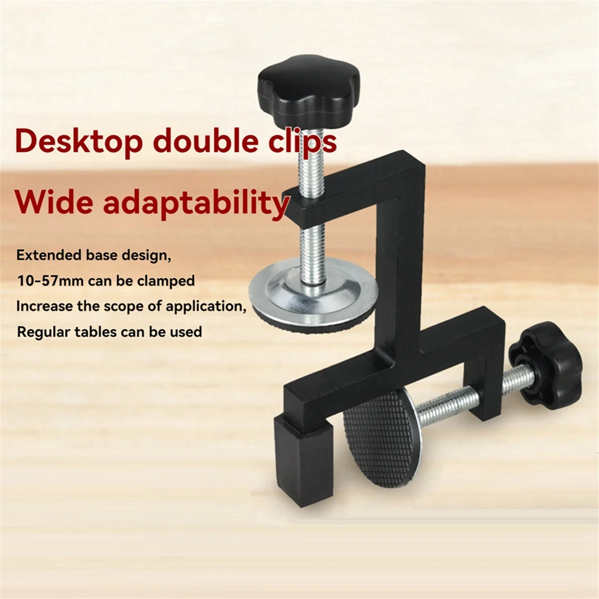 Strong Y-Type Clamp Woodworking Clamp Carpenter Heavy Duty Vise Desktop Clamp Dual-Purpose Metal G-Type Clamp