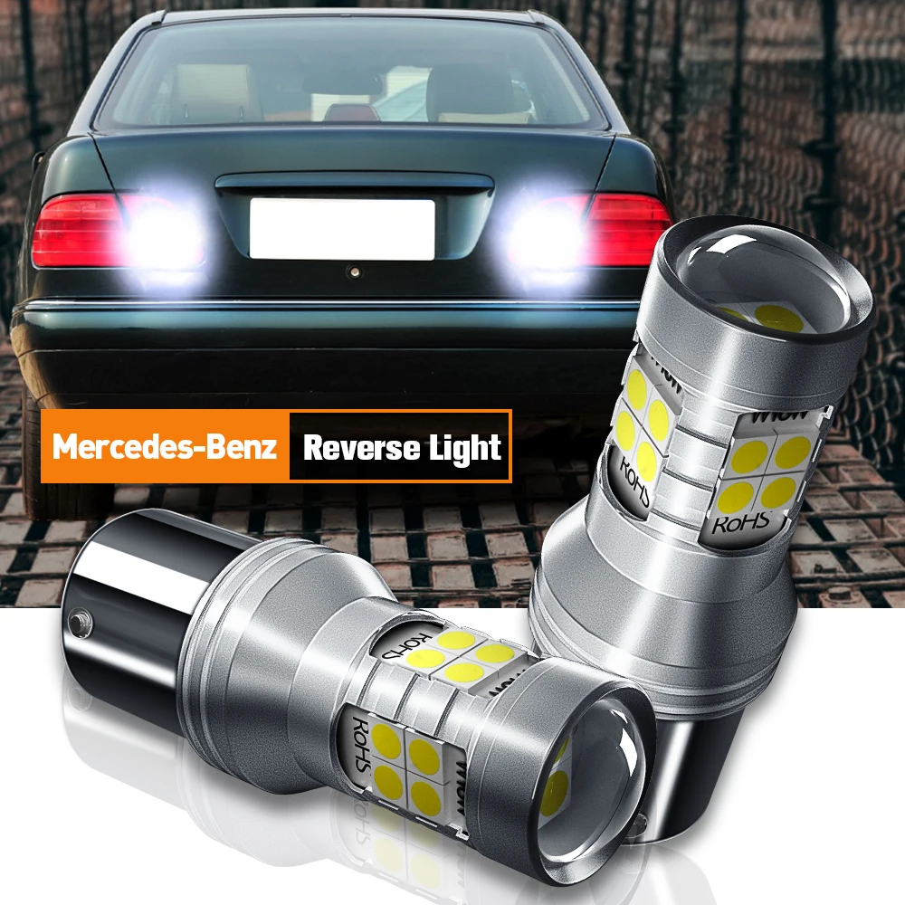 

2x LED Reverse Light P21W BA15S Canbus For Mercedes Benz CL203 CLK C208 C209 A208 A209 E Class W210 W213 S213 S210 G W416 W463