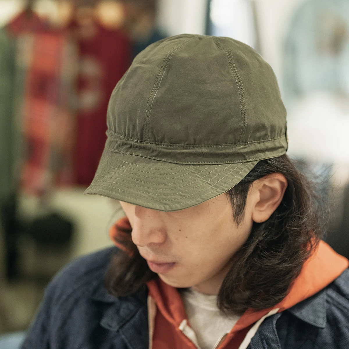 

Water-Resistant Double-Sided Nylon Baseball Cap Adjustable Flight Soft Brim Hat Unisex Youth Fashion Accessory All-Season Wear