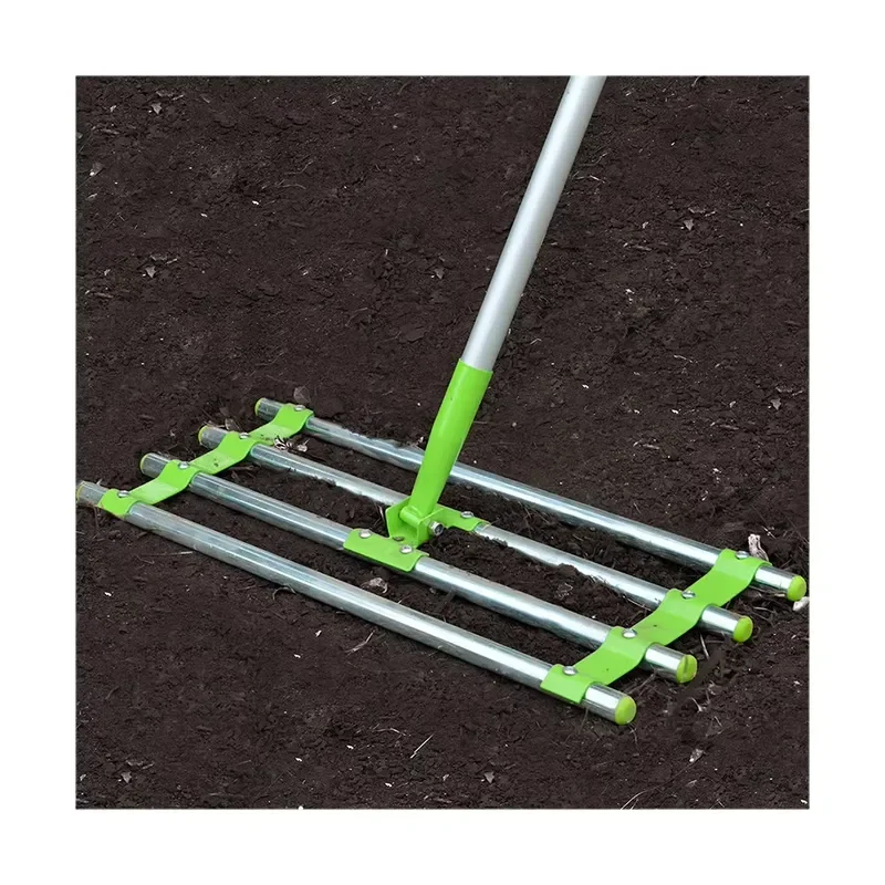 for Winslow & Ross Soil Top Dressing Long Handle Aluminum Lawn Leveling Rake Sand Spreader Leveler