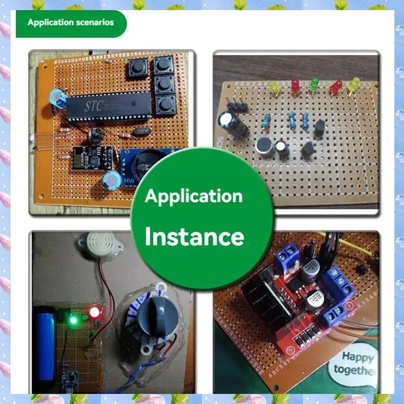 Smartwave-10PCS 9X15cm Single Side Prototype PCB Universal Board Circuirt Board Experimental Bakelite Copper Plate，10PCS 9X15cm