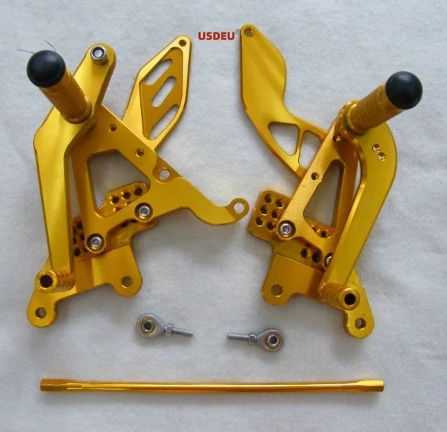 

Motorcycle Rearset Rear Set Foot Pegs For Yamaha YZF-R6 03 04 05 R6 2003 2004 2005