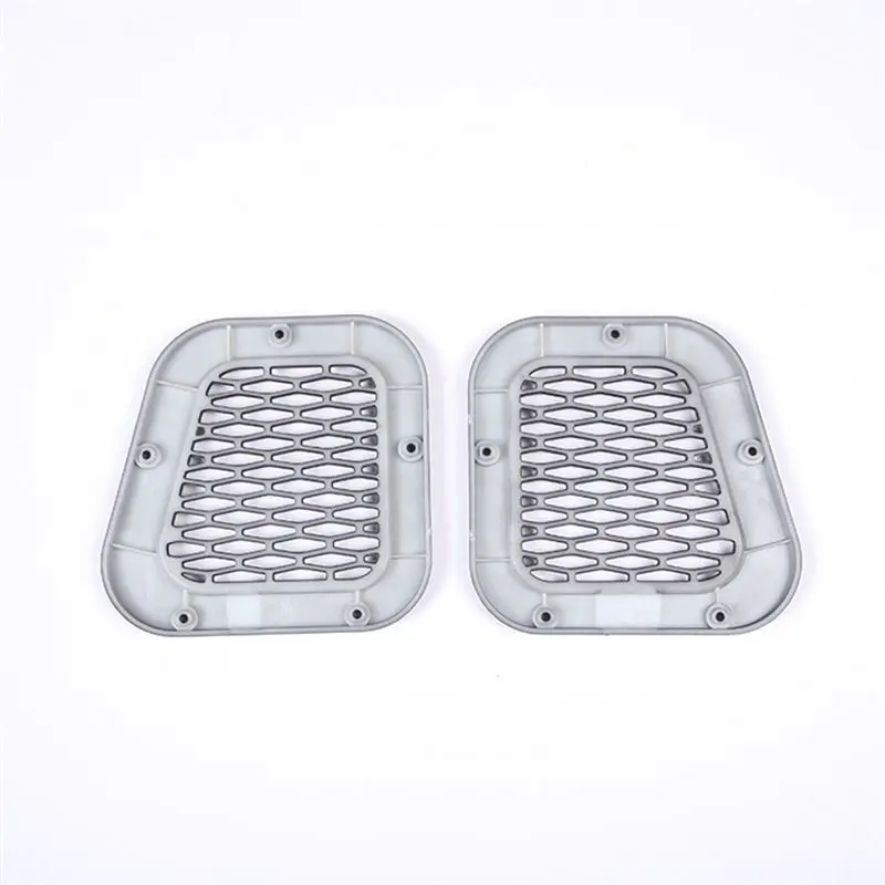 A024-Car Fender Air Intake Protective Net Decorative Side Wing Ventilation Grille Stickers for Land Rover Defender 2004-2019