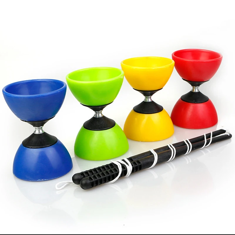 Yo-Yo Diabolo profesional chino para niños pequeños, acrobacias, malabarismo, utilería para espectáculo, Fitness al aire libre, ancianos